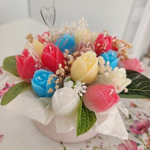 Aranjament cu poveste - casă & stil de viață - decorațiuni de casă - accesorii florale - cutii cu flori - Artynos.ro