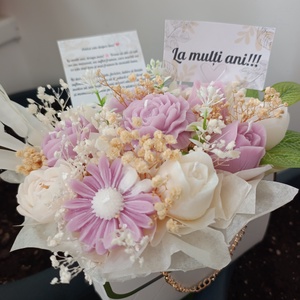 Aranjament Elegance - casă & stil de viață - decorațiuni de casă - accesorii florale - cutii cu flori - Artynos.ro