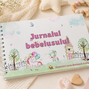 Jurnalul bebelusului- amintiri din primul an de viata, 78 de pagini - casă & stil de viață - produse de papetărie - jurnal de bebeluș - Artynos.ro