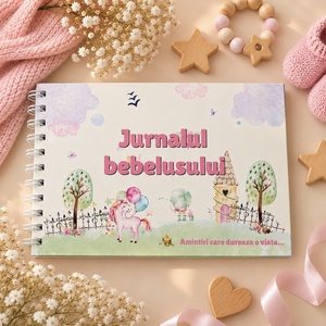 Jurnalul bebelusului- amintiri din primul an de viata, 78 de pagini, Casa & Stil de viata, Produse de papetarie, Jurnal de bebelus, , ARTYNOS