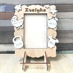 Baby nou-născut date placa cadru personalizat - casă & stil de viață - accesorii pentru decorat casa - picturi murale - rame pentru fotografii - Artynos.ro