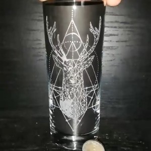 Design geometric cu cerbi, , , ARTYNOS