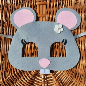Mouse cu coada costum de carnaval pentru fete -  - Artynos.ro