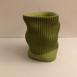 Suport periuță de dinți verde, suport creion, mini vază -  - Artynos.ro