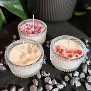 Mărturii Nuntă/Botez Luxury Crystal - accesorii nuntă - materiale decor pentru nuntă - lumânări de nuntă și suport lumânări - Artynos.ro