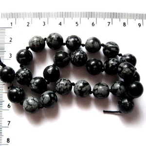 Sirag obsidian  sfere 51720, Accessorii si unelte, Margea, componente de bijuterii, Margea din plastic, Confectionarea bijuteriilor, ARTYNOS