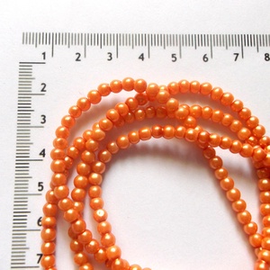 perle din rasina acrilica portocaliu 43711, Accessorii si unelte, Margea, componente de bijuterii, Margea din plastic, Confectionarea bijuteriilor, ARTYNOS