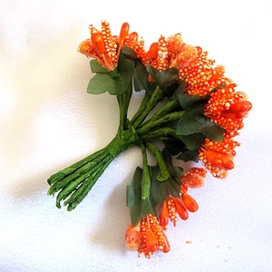 Stamine artificiale decorative, portocaliu 51896, Casa & Stil de viata, Decoratiuni de casa, Accesorii florale, Flori la fir, Aranjament de flori, ARTYNOS