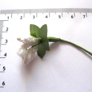 Stamine artificiale decorative, alb  51897 - casă & stil de viață - decorațiuni de casă - accesorii florale - flori la fir - Artynos.ro