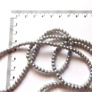 perle din rasina acrilica gri deschis 43799 - Artynos.ro