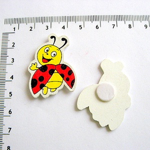 Figurine din placaj subtire de lemn buburuza  18456, Accessorii si unelte, Accesorii decorative, Figurine, Altele, ARTYNOS