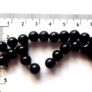 margele  din rasina acrilica negre   44301, Accessorii si unelte, Margea, componente de bijuterii, Margea din plastic, Confectionarea bijuteriilor, ARTYNOS