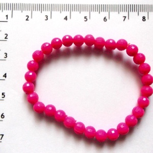 margele  acrilice ciclam  fatetate    44357, Accessorii si unelte, Margea, componente de bijuterii, Margea din plastic, Confectionarea bijuteriilor, ARTYNOS