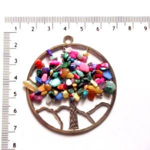 Pandantiv cu arborele vietii cu sidef  44363 - Artynos.ro