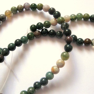 Sirag agate indiene  sfere 51296, Accessorii si unelte, Margea, componente de bijuterii, Piatra pretioasa, Confectionarea bijuteriilor, ARTYNOS