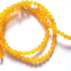 Sirag agate galbene sfere 51384, Accessorii si unelte, Margea, componente de bijuterii, Piatra pretioasa, Confectionarea bijuteriilor, ARTYNOS