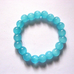 margele sticla bleu turcoaz 51440, Accessorii si unelte, Margea, componente de bijuterii, Lentile din sticla, Confectionarea bijuteriilor, ARTYNOS