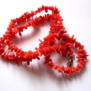 Sirag margele coral rosu chipsuri tepi 51634, Accessorii si unelte, Margea, componente de bijuterii, Piatra pretioasa, Confectionarea bijuteriilor, Cusatura, ARTYNOS