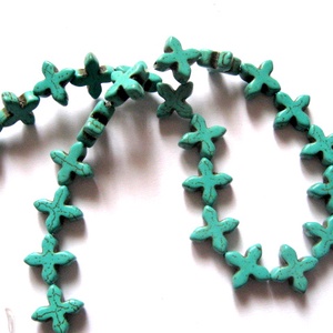 margele  turcoaz  cruciulite  51635, Accessorii si unelte, Margea, componente de bijuterii, Perla adevarata, Confectionarea bijuteriilor, ARTYNOS