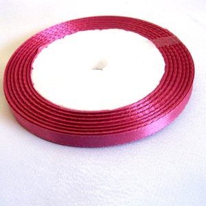 Panglica satin roz inchis 10 mm 51879 - Artynos.ro