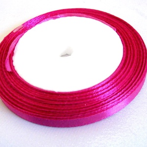 Panglica satin roz/magenta 10 mm 51887, Accessorii si unelte, Mercerie, Panglica, curea, Confectionarea bijuteriilor, Aranjament de flori, ARTYNOS