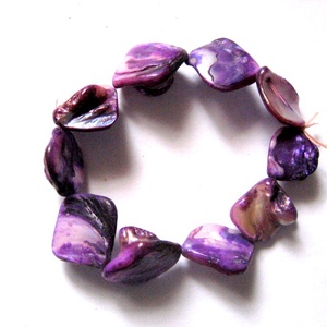 Sirag sidef  neregulat mov 51544, Accessorii si unelte, Margea, componente de bijuterii, Piatra pretioasa, Confectionarea bijuteriilor, ARTYNOS