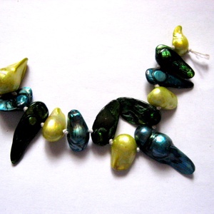 Sirag perle naturale neregulate  multicolore 51554, Accessorii si unelte, Margea, componente de bijuterii, Perla adevarata, Confectionarea bijuteriilor, ARTYNOS