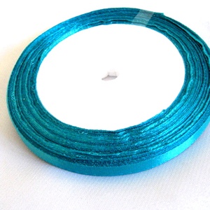 Panglica satin turcoaz 10 mm 51889, Accessorii si unelte, Mercerie, Panglica, curea, Aranjament de flori, Confectionarea bijuteriilor, ARTYNOS