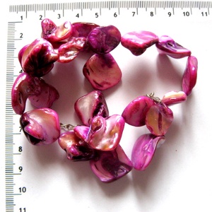 Sirag sidef  neregulat ciclam 51964, Accessorii si unelte, Margea, componente de bijuterii, Piatra pretioasa, , ARTYNOS