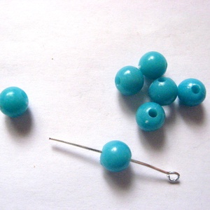 margele  acrilice albastre 51569, Accessorii si unelte, Margea, componente de bijuterii, Margea din plastic, Confectionarea bijuteriilor, ARTYNOS