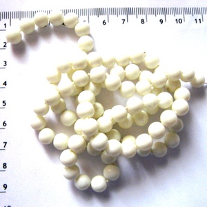 margele  acrilice albe 52027, Accessorii si unelte, Margea, componente de bijuterii, Margea din plastic, Confectionarea bijuteriilor, ARTYNOS