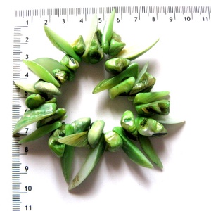 Sirag sidef  neregulat verde 51958, Accessorii si unelte, Margea, componente de bijuterii, Piatra pretioasa, Confectionarea bijuteriilor, ARTYNOS