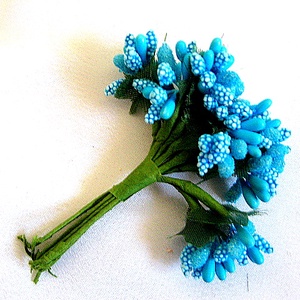 Stamine artificiale decorative  turcoaz, Casa & Stil de viata, Decoratiuni de casa, Accesorii florale, Buchete de flori, Aranjament de flori, ARTYNOS