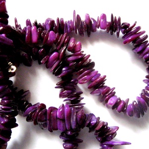 Sirag sidef  neregulat mov 51536, Accessorii si unelte, Margea, componente de bijuterii, Piatra pretioasa, Confectionarea bijuteriilor, ARTYNOS