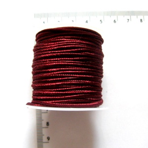 Snur Soutachee grena 52227, Accessorii si unelte, Material de impachetare, Snur, Confectionarea bijuteriilor, ARTYNOS