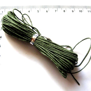 Ata cerata din bumbac verde  kaki 52311 - Artynos.ro