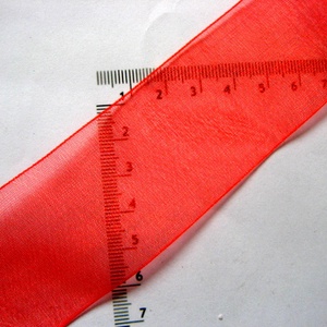 Panglica organza rosu 40 mm 52253, Accessorii si unelte, Mercerie, Panglica, curea, Aranjament de flori, Panglica organza rosu 40 mm 52253
Panglica satin rosu 
latimea 40 mm
lungimea 1 m, ARTYNOS