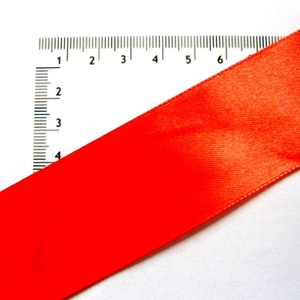 Panglica satin  rosu 40 mm 52511, Accessorii si unelte, Mercerie, Panglica, curea, Confectionarea bijuteriilor, Arta de sticla, ARTYNOS
