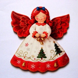 figurine lemn cu ingeras 51002 - Artynos.ro