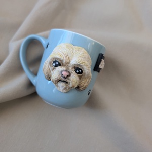 Cană Personalizată cu Figurina 3D  Portret Cățeluș - casă & stil de viață - accesorii pentru echipamente de bucătărie - accesorii de servire - căni - Artynos.ro