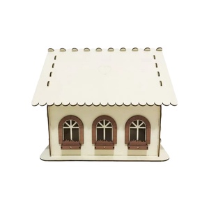 Casuta rustica de dar, cutie de dar nunta din lemn - 37x33x32cm - accesorii nuntă - amintiri și cadouri de nuntă - cutie dar nuntă - Artynos.ro