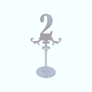 Set 1-30 numere de masa pentru nunta - argintiu - 25cm - accesorii nuntă - materiale decor pentru nuntă - decorațiuni pentru masa de nuntă  - Artynos.ro
