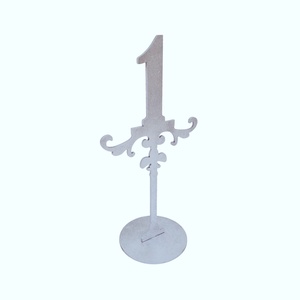 Set 1-35 numere de masa pentru evenimente - argintiu - 25cm - accesorii nuntă - amintiri și cadouri de nuntă - cutie dar nuntă - Artynos.ro