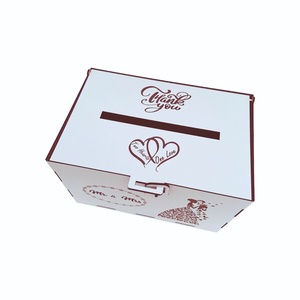 Cutie dar din lemn pentru nunta, cutie dar botez, alb, lemn, 30x20x20cm - accesorii nuntă - amintiri și cadouri de nuntă - cutie dar nuntă - Artynos.ro