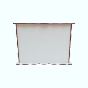 Cutie de bani pentru nunta sau botez, HDF alb, 30x24x22,5cm - accesorii nuntă - amintiri și cadouri de nuntă - cutie dar nuntă - Artynos.ro
