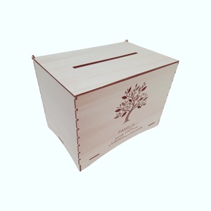 Cutie de dar din lemn - 30x20x23cm  - accesorii nuntă - amintiri și cadouri de nuntă - cutie dar nuntă - Artynos.ro