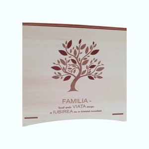 Cutie de dar din lemn - 30x20x23cm  - accesorii nuntă - amintiri și cadouri de nuntă - cutie dar nuntă - Artynos.ro