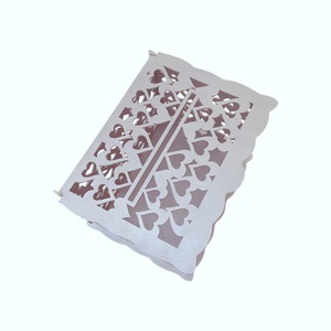 Cutie pentru plicuri de dar la nunta, argintiu, 30x24x22.5CM - accesorii nuntă - amintiri și cadouri de nuntă - cutie dar nuntă - Artynos.ro