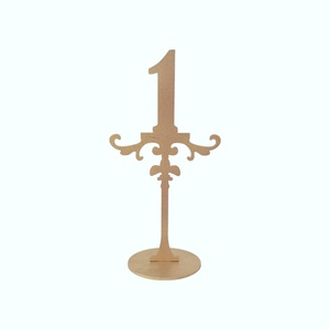 Set decoratiuni masa din lemn, numere masa, model royal, set 1-45, 25cm - accesorii nuntă - materiale decor pentru nuntă - decorațiuni pentru masa de nuntă  - Artynos.ro
