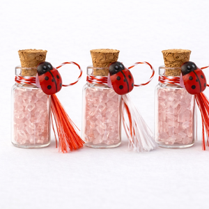 Martisor Handmade Cuart Roz - Artynos.ro